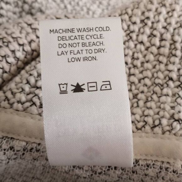 MEMBERS MARK GRAY TEXTURED PULLOVER SZ.M EUC. - Picture 7 of 7